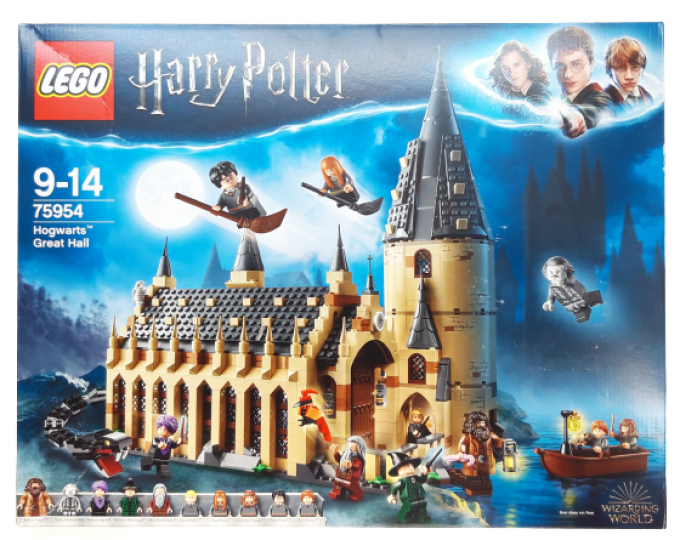 Lego - Harry Potter - La Grande salle du Château de Poudlard - 2018 - Label  Emmaüs