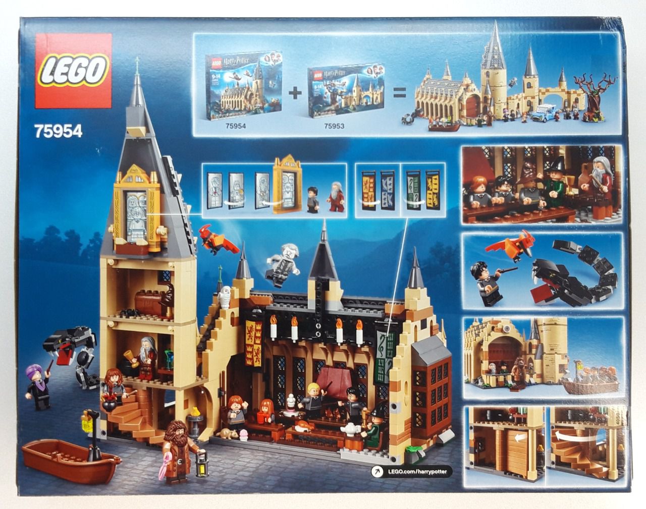 LEGO Harry Potter - La Grande Salle du château de Poudlard - 75954 - En  stock chez